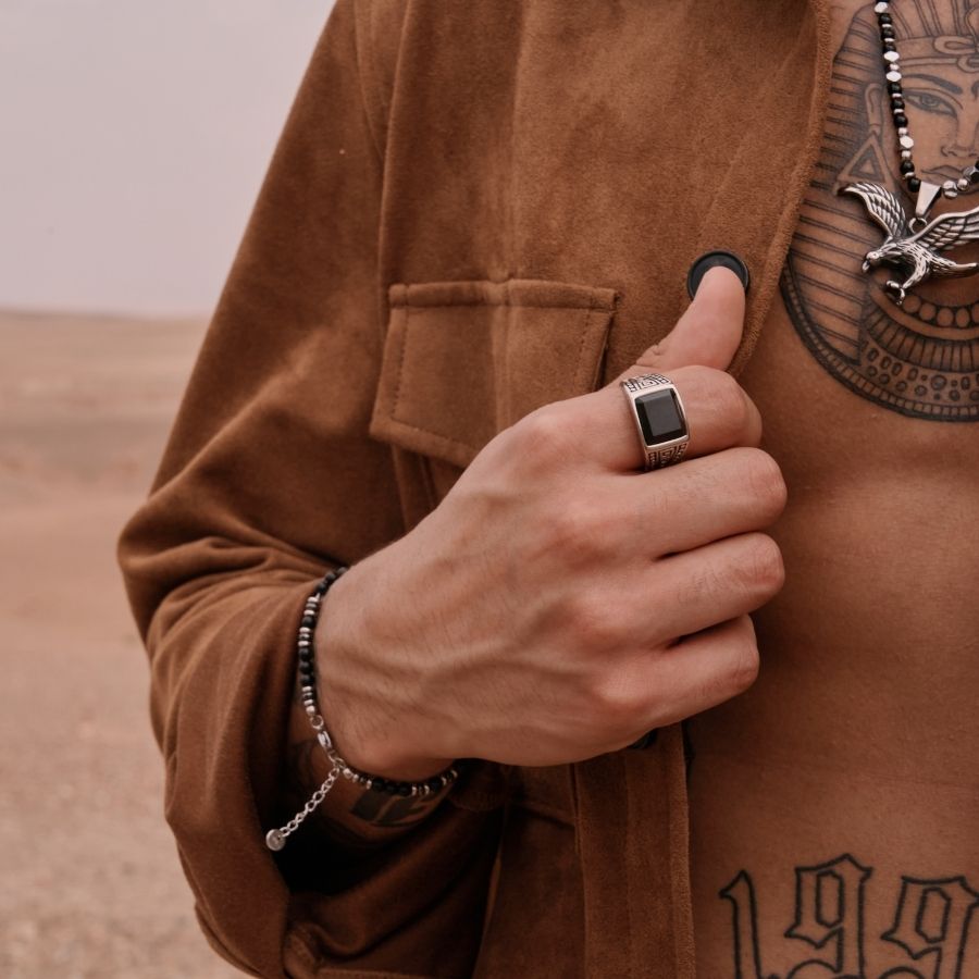 Escaping Rings Noirstone Escape Ring – GARÇON DE RUE